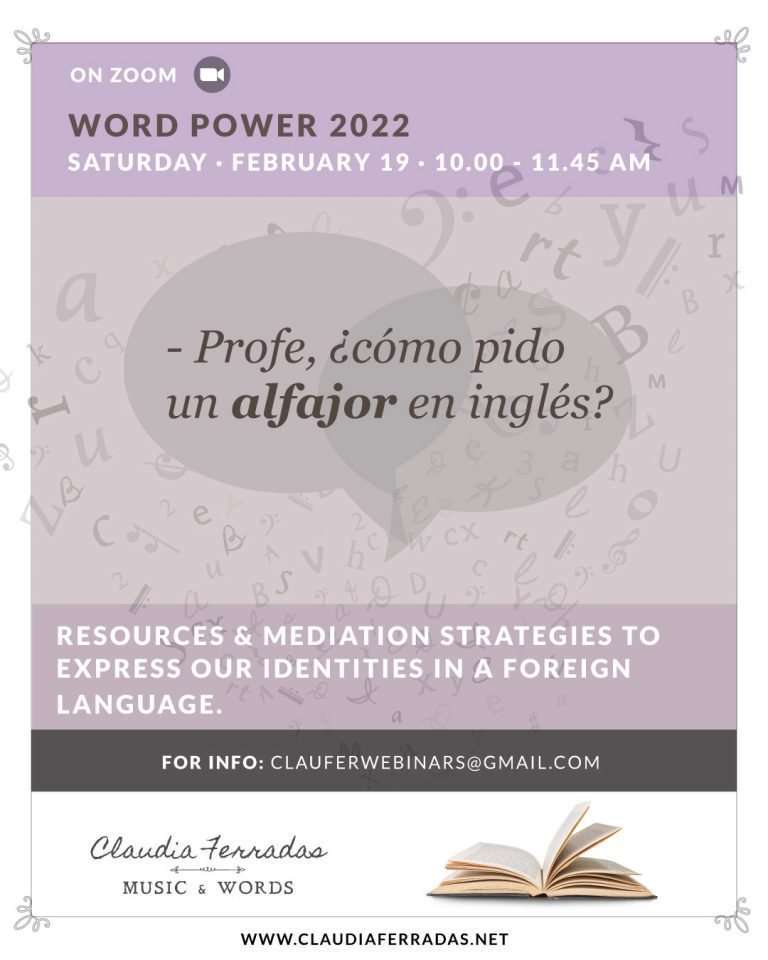 Word Power 2022: Sábado 19 de febrero