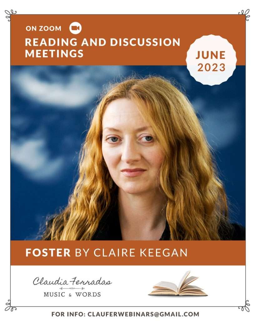 Foster by Claire Keegan: June 2023