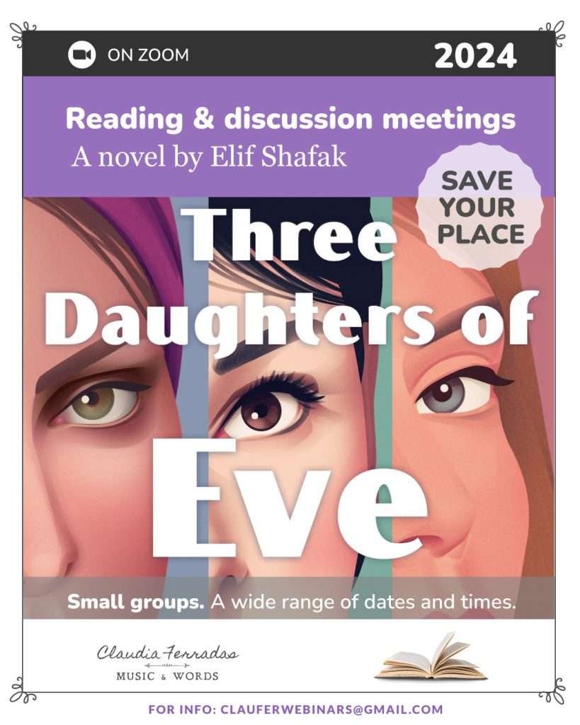Three Daughters of Eve: a novel by Elif Shafak